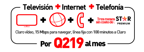 Claro Hogar Triple